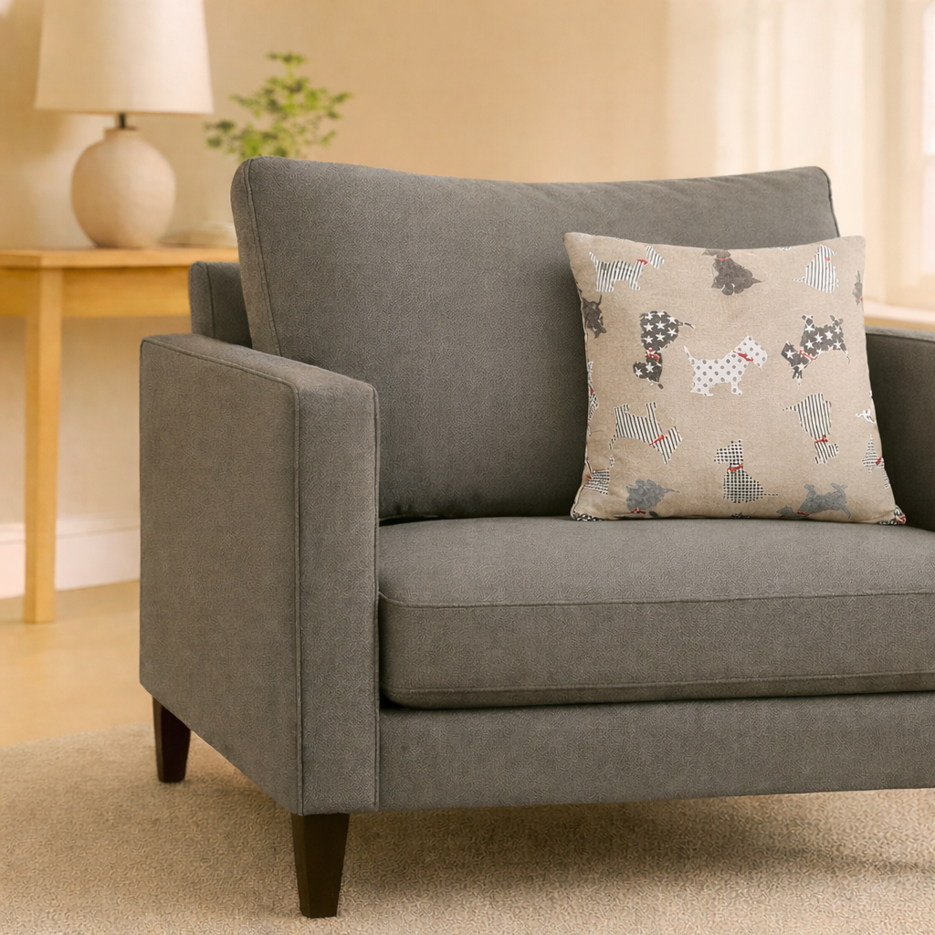 Square Scottie Dog Cushion