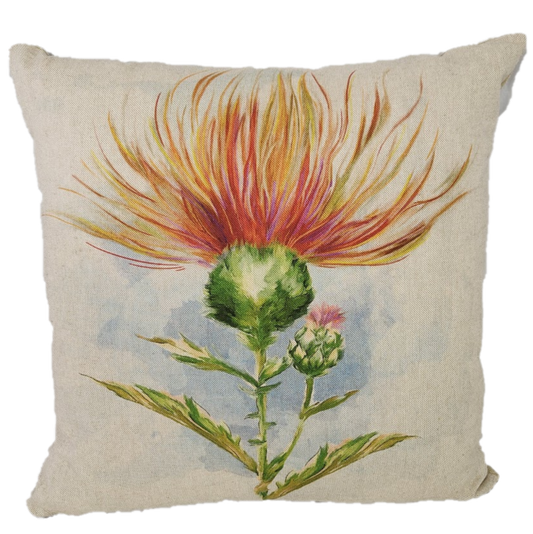 Square Thistle Cushion