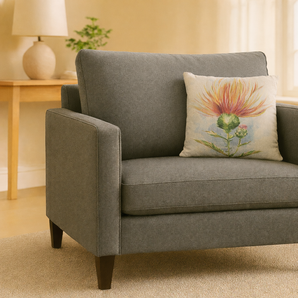 Square Thistle Cushion