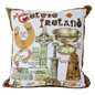 Celtic Ireland Large Linen Souvenir Cushion